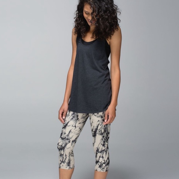 Lululemon wunder under crop great granite leggings - Picture 4 of 16